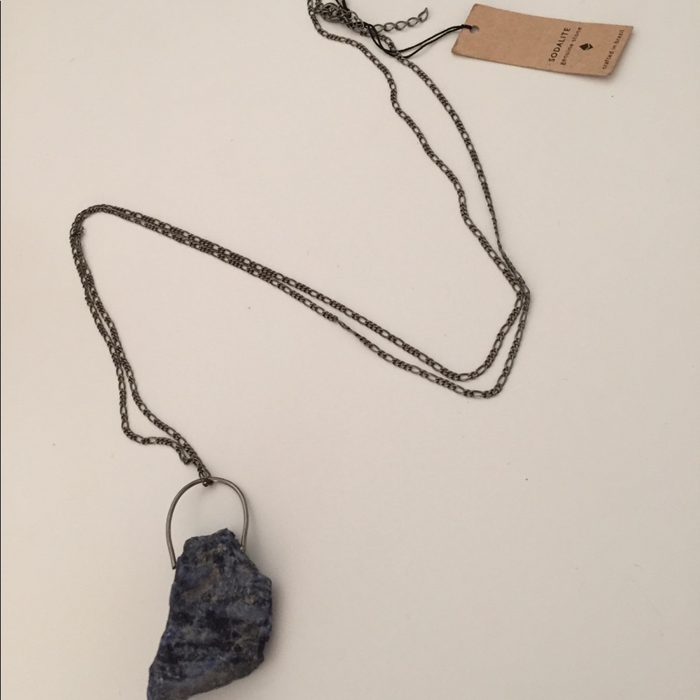 ❤️❤️Brand new necklace with actual stone